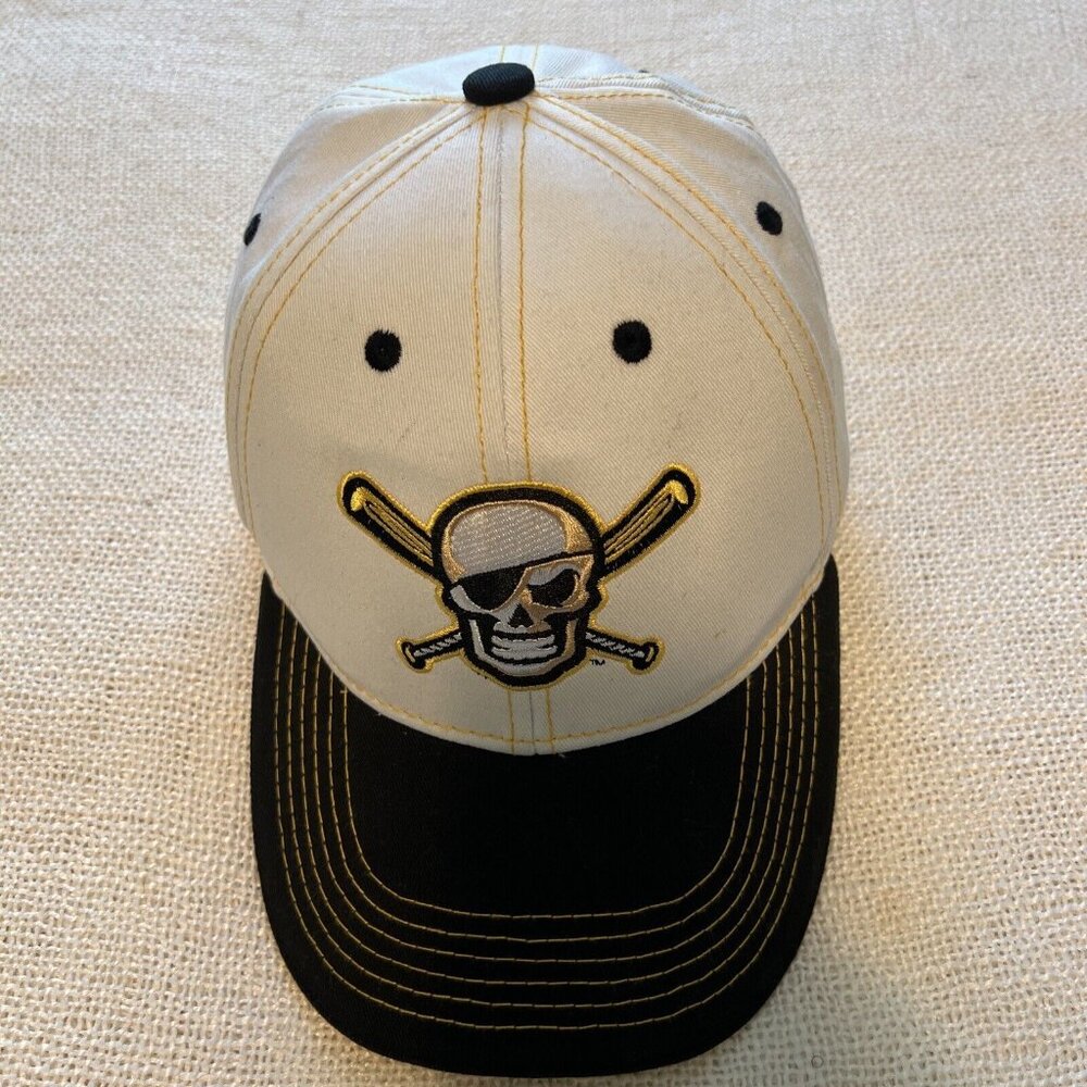 Bradenton Marauders Hat Mens One Size White Strapback Cap MILB Minor League